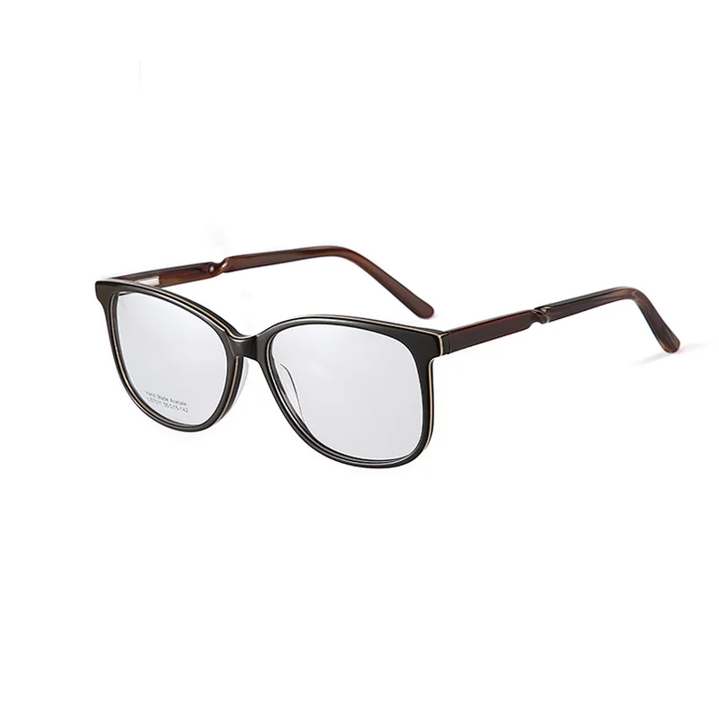 Custom Latest Logo Fancy Retro Acetate Optical Eyeglasses Frames