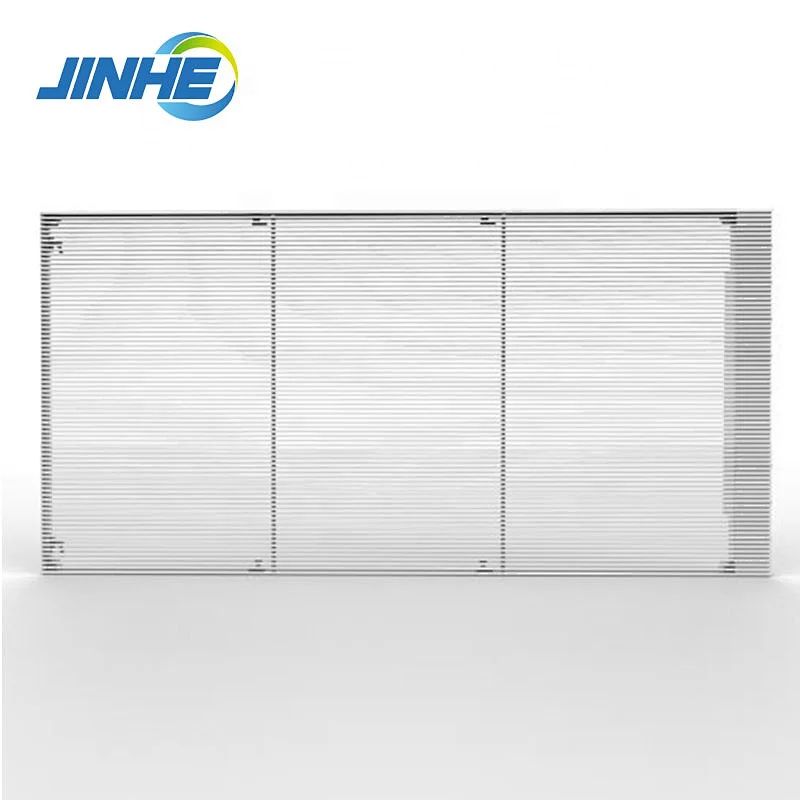 Indoor LED Wall Transparent Glass Led Display Screen Shopping Mall Screen