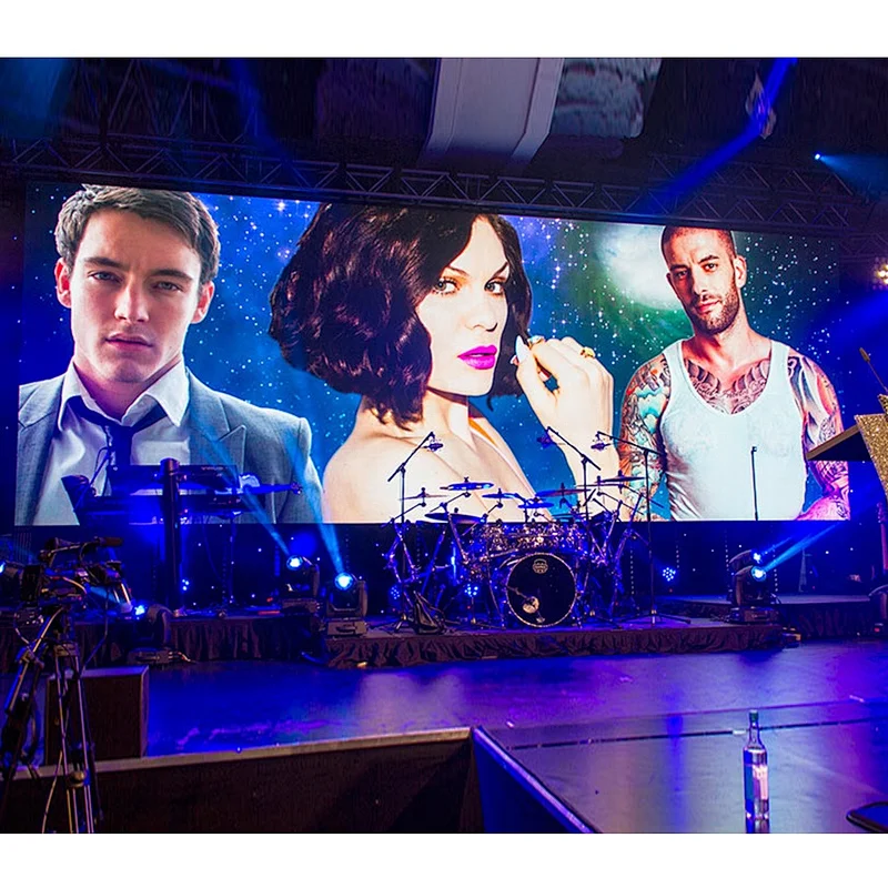 Full Color DJ booth Night Club Led Screen Video Wall Indoor 3.91mm Led Screen