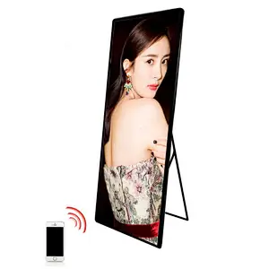 Indoor P2.5 Full Color Advertising Player LED Screen Poster Display for Shopping Center