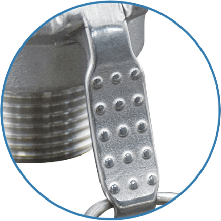 Handle design of B Type Camlock Coupling