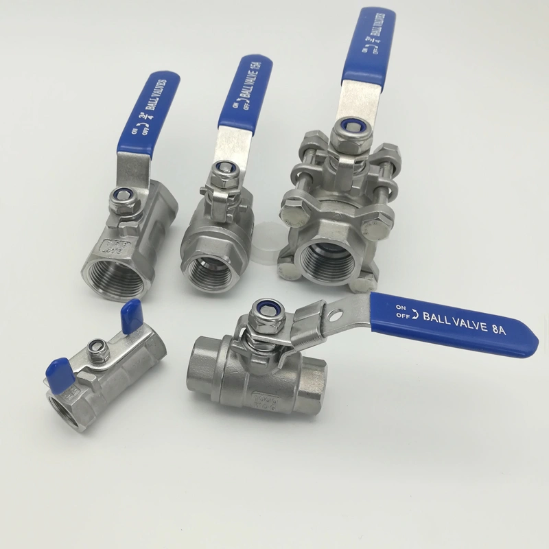 The difference between 1PC, 2PC & 3PC Stainless Steel Ball Valves