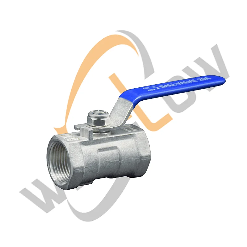 Stainless Steel 1PC Thread Ball Valve Reduced Bore