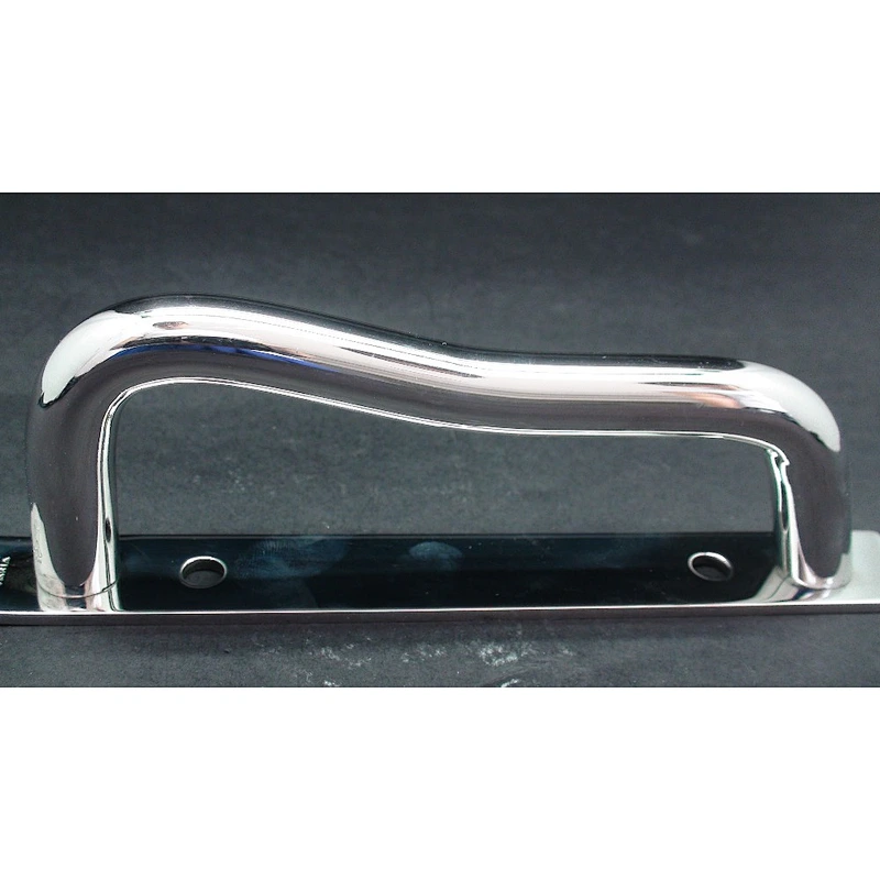 Round tubular stainless steel cargo trailer grab handle 02500 from