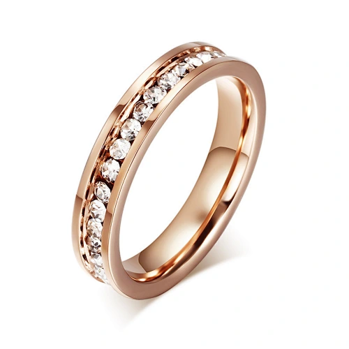 Titanium Silver 316l Stainless Steel Rings