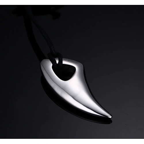 Buffalo Horn Pendant Necklace