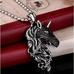 2018 JMY The New Lovely Animal Type Pendant Charm Necklace Stainless Steel Charm Animal Jewelry