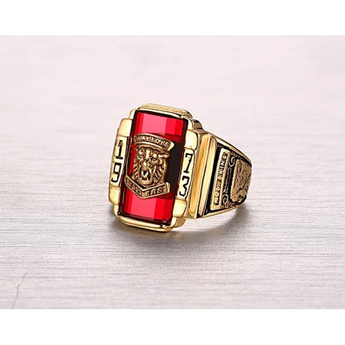  Gold  men's ring