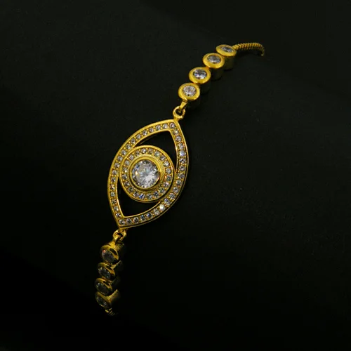 Gold Hand Chain Bracelet