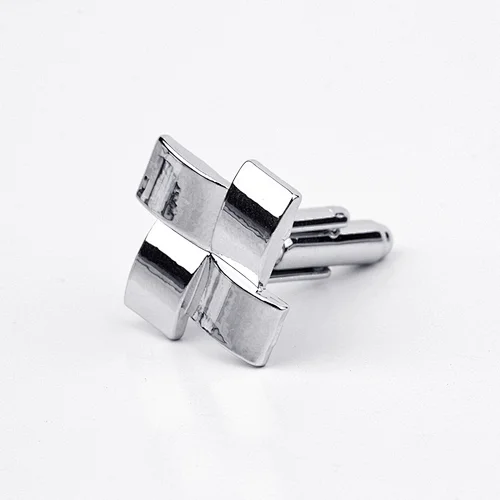 Fashion Metal Gorgeous Cufflinks Manufacturer Knot stainless steel Gift Cufflink