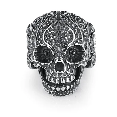 JMY New jewelry Fashion Skull Ring For Men, New Stainless Steel Ring For Men