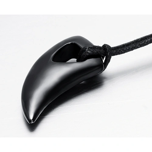 Buffalo Horn Pendant Necklace