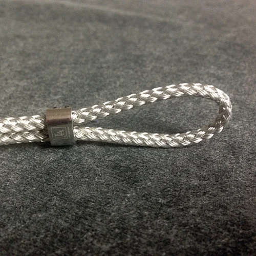 wire link anchor cord bracelet
