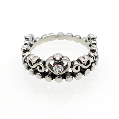 Handmade 925 Sterling Silver Crown Ring