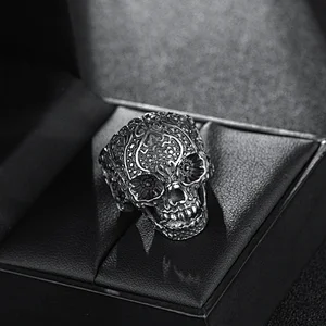 JMY New jewelry Fashion Skull Ring For Men, New Stainless Steel Ring For Men