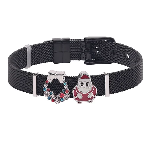 christmas slap bracelet