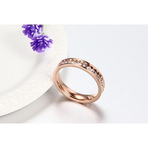 Titanium Silver 316l Stainless Steel Rings