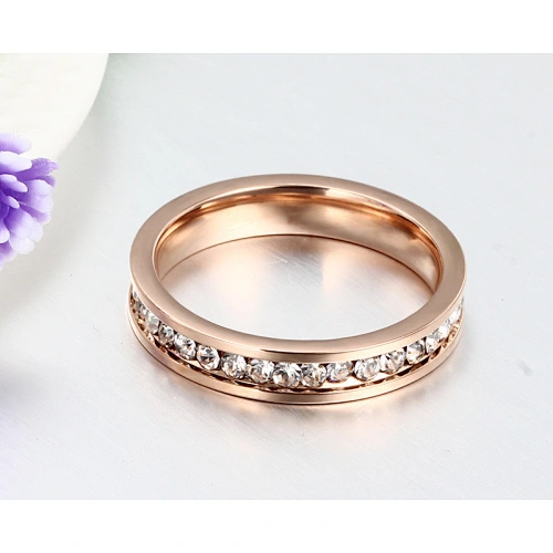 Titanium Silver 316l Stainless Steel Rings