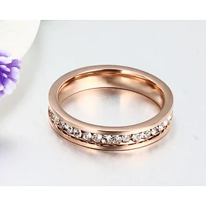 Single  Diamonds Are A Beautiful Rose Gold Ladies Ring Mothers Day Gifts