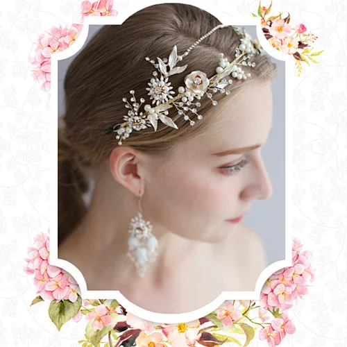 New Crown Headdress Handmade Diy Fine Wedding  Tiara Accessories