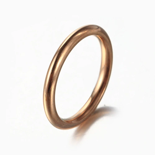 Gold thumb rings