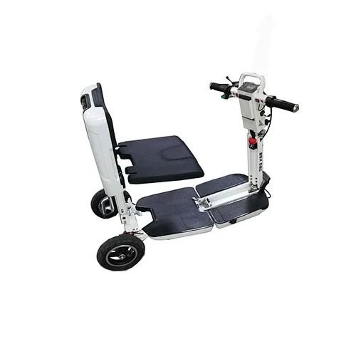 Wholesale elderly mobility disability adult safty electric 3 wheel scooters foldable for old people/disabled
