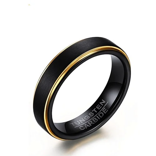 tungsten carbide ring rainbow wedding rings