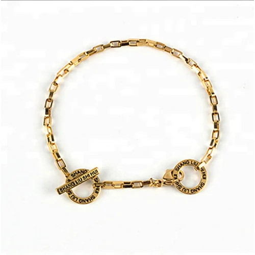 lock chain anklet