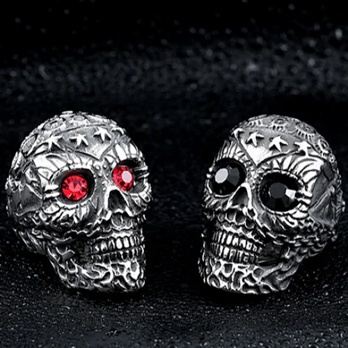 Punk Stainless Steel Man Ring
