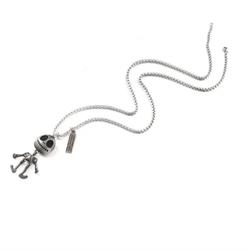 Alien pendant necklace