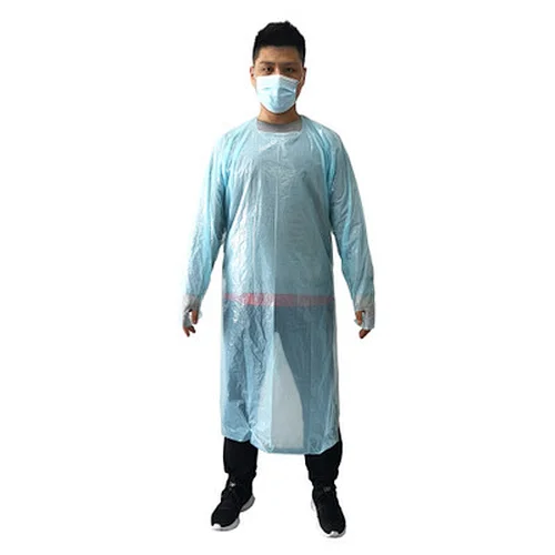 Factory direct sale disposable waterproof anti-pollution PE raincoat apron