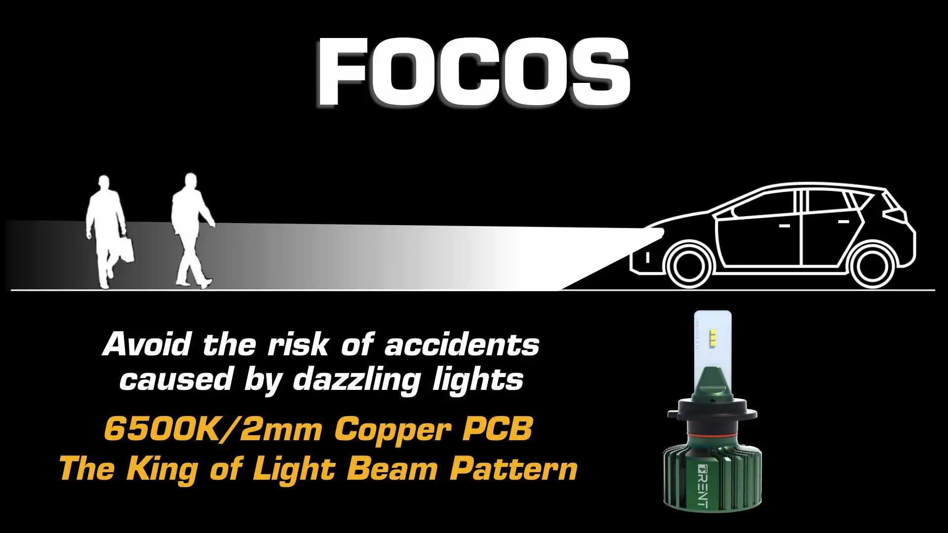 Focos LED headlight bulb