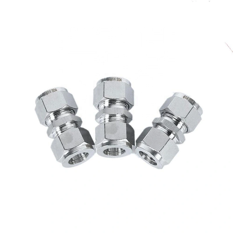 TONY Stainless Steel High Pressure Double Ferrule Compression Tube Fitting