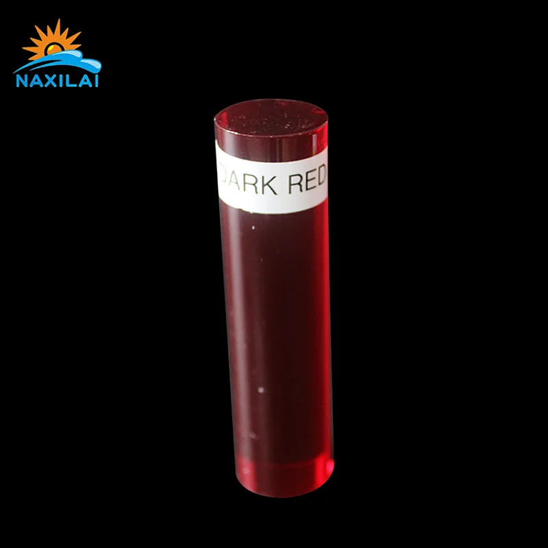 Naxilai Pmma Solid Flexible Plastic Colored Rods