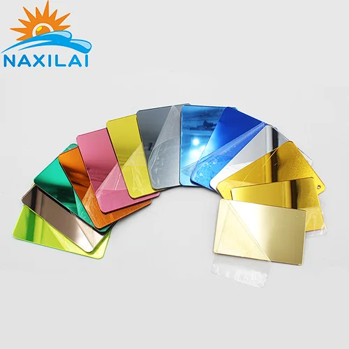 Naxilai Acrylic Plastic Double Sided Mirror Acrylic Sheet