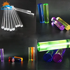 Naxilai Custom Solid Acrylic Round Rod With Polished End