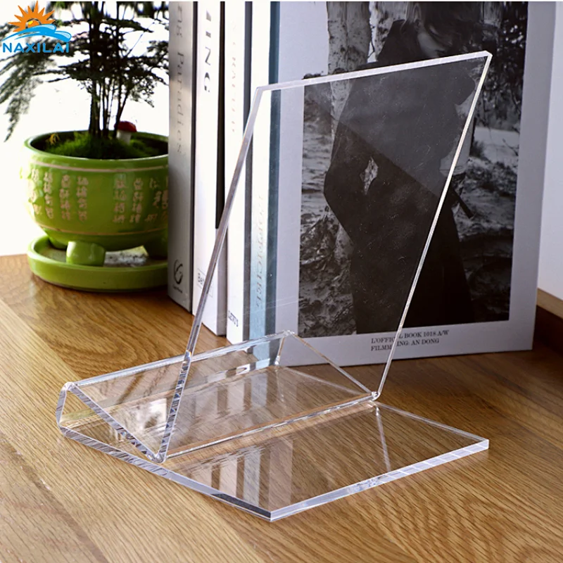 Naxilai Clear Acrylic Book Display Stand