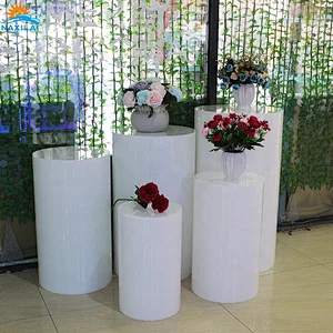 Naxilai Wedding Event White Display Pedestal
