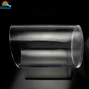 Naxilai Flexible Plastic Transparent Acrylic tube for Lamps