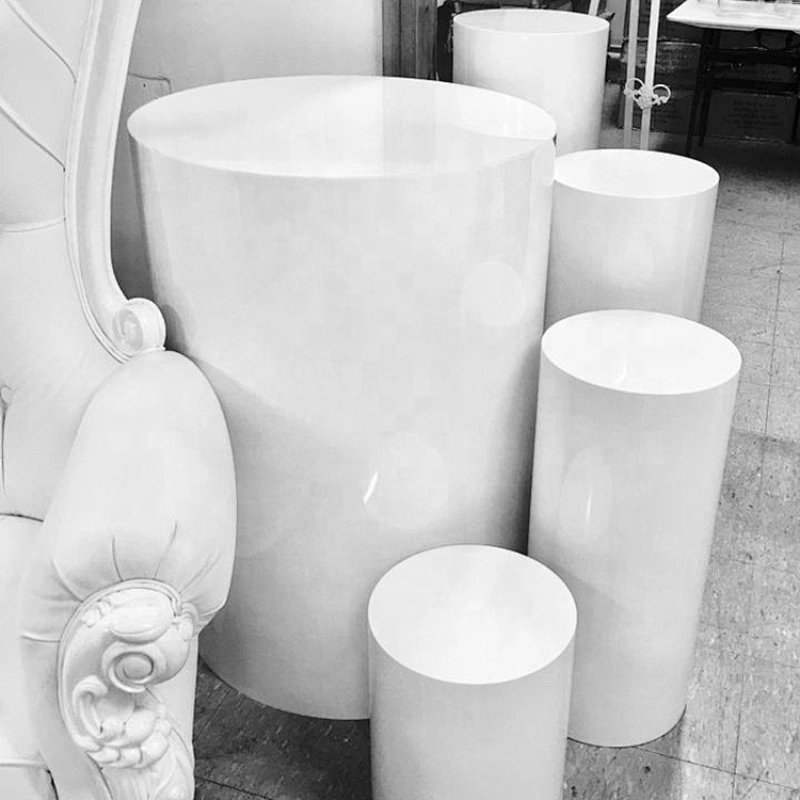 Naxilai Customized White Wedding Pedestal Flower Stand