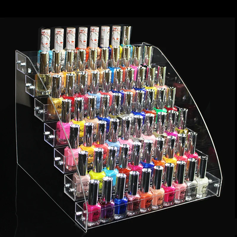 Naxilai High Clear Acrylic Nail Polish Box