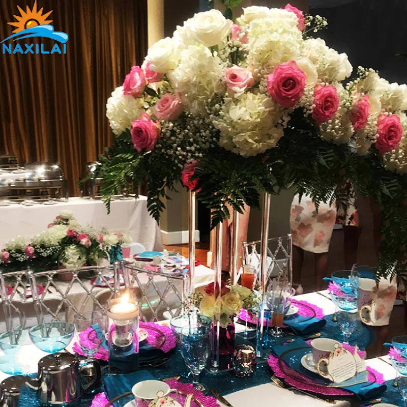 Naxilai Wedding Centerpieces Flower Stand For Party