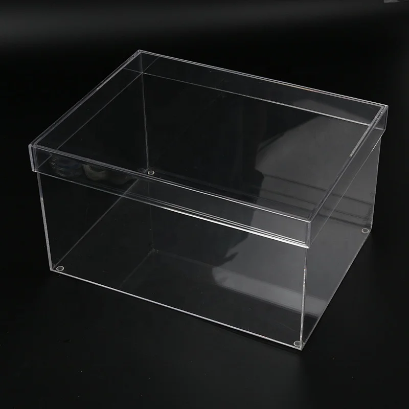 Naxilai High Transparent Acrylic Shoe Box With Lids