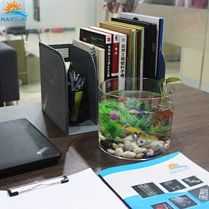 Naxilai Cylinder acrylic decoration aquarium fish tank