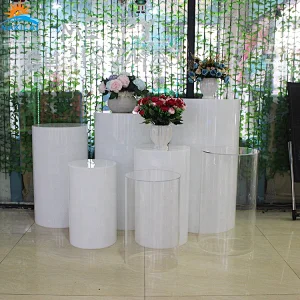 Naxilai Acrylic Flower Stand Wedding Decoration Pillars