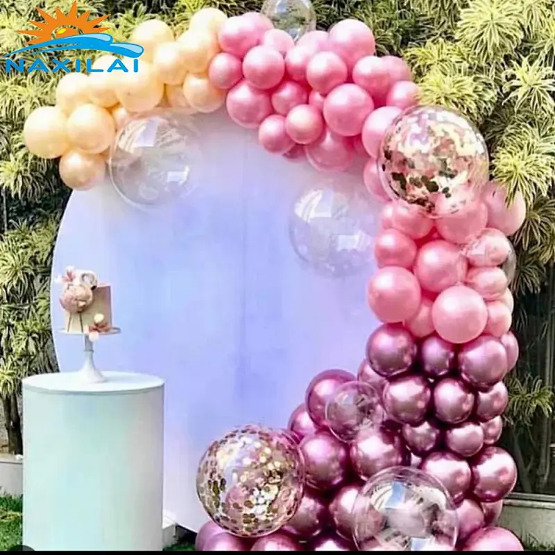 Naxilai Birthday Backdrop Wedding Flower Wall Backdrop High Quality