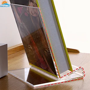 Naxilai Clear Acrylic Book Display Stand