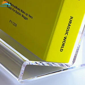 Naxilai Clear Acrylic Book Display Stand