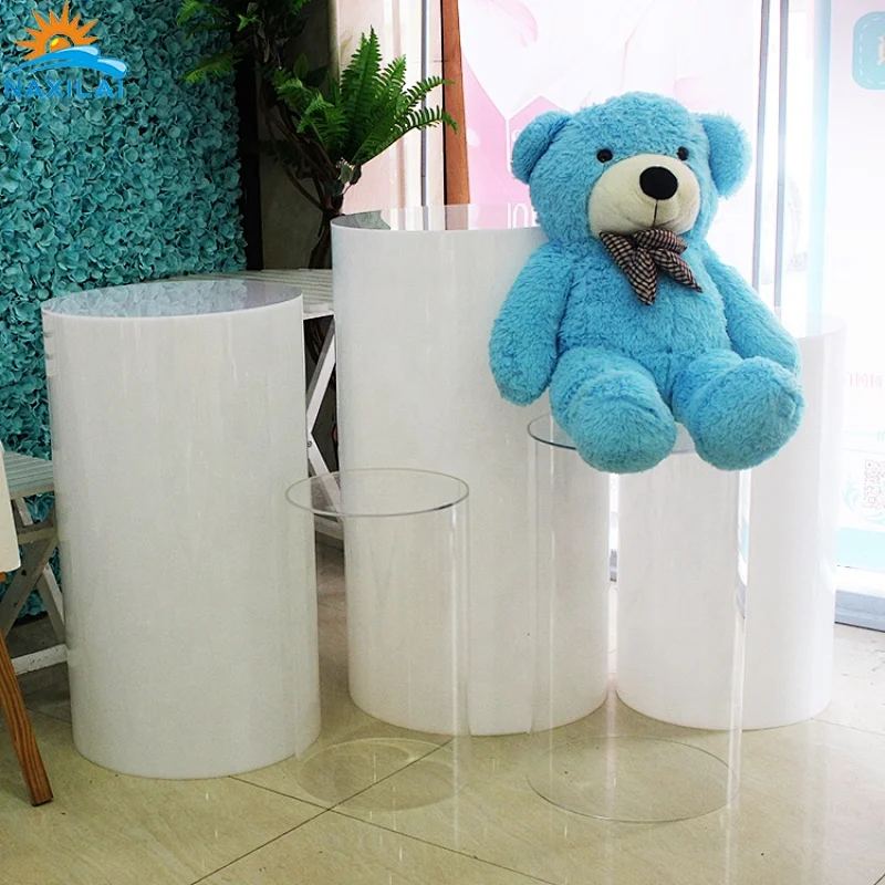 Naxilai Acrylic Flower Stand Wedding Decoration Pillars