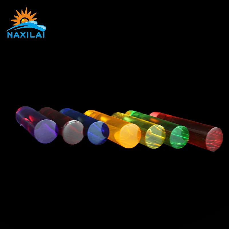 Naxilai Plastic Curtain Rods Colored Acrylic Rod